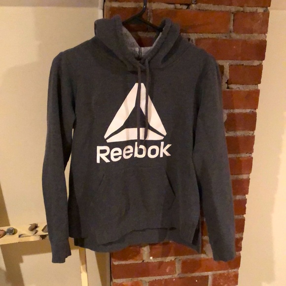 Reebok Tops - Reebok Gray Hooded Sweatshirt size small. Reebok Hoodie